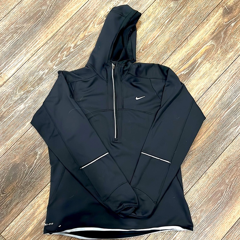 Fleece lined Nike quarter zip
